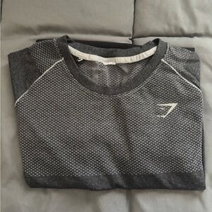 Gymshark Gray Athletic Top